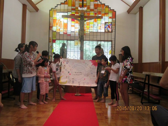 ベトナム人子どものキャンプ