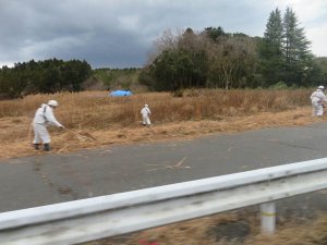 私たちは忘れません　被災地の皆さんのことを