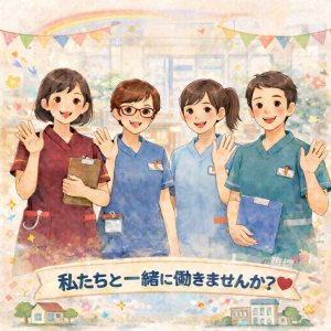 職員募集中　介護士・看護師・ケアマネージャー