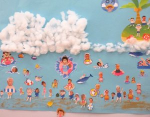 ショートステイひまわりの夏祭り