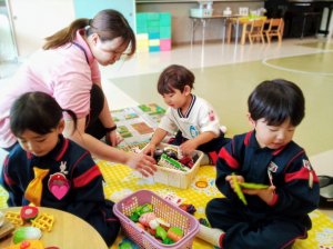 まりあ組・かおり組　５月の幼稚園