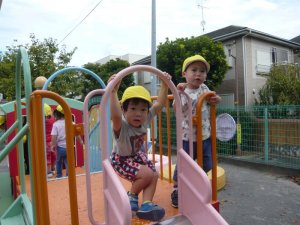 ちゅうりっぷ組　園庭遊び☆