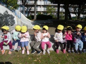 秋の遠足　ちゅうりっぷぐみ