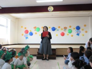 ゆり組さん　おわかれ会