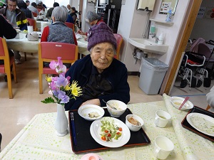 誕生食の風景・・・