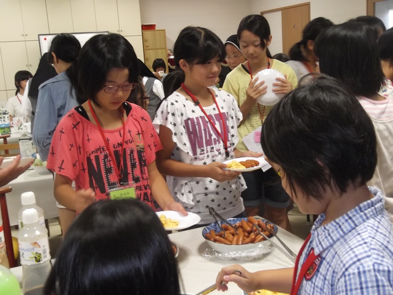 2013C.S.S.食事とおやつの様子
